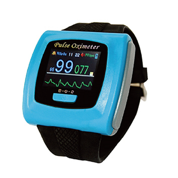 Pulse Oximeter CMS50F wrist wearable, colour
