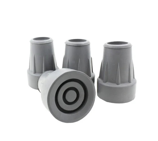 Crutch Elbow - Rubber Tip 19mm GREY