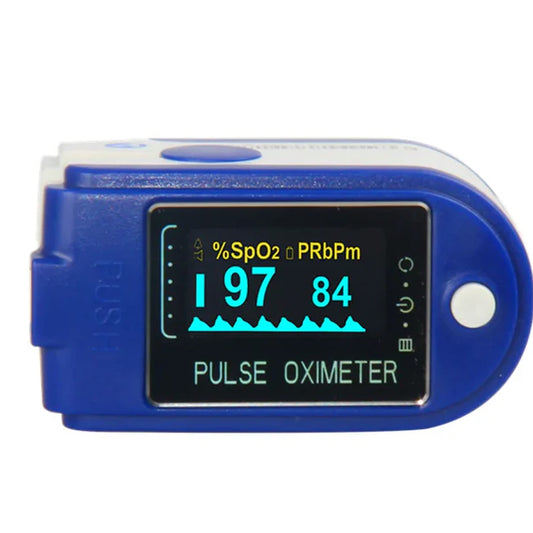 Pulse Oximeter CMS50D  finger tip, dual colour, LED display