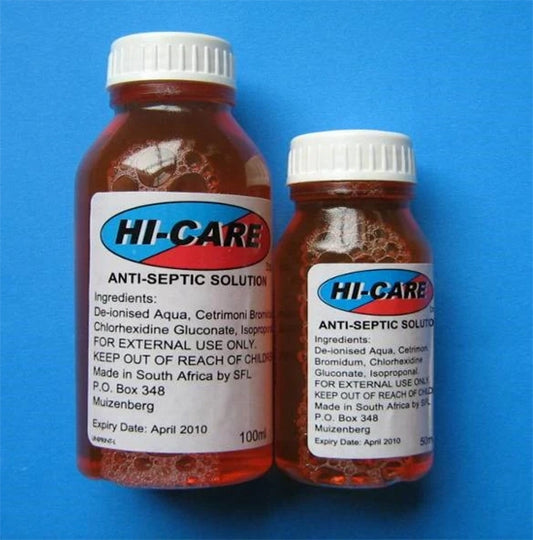 ANTISEPTIC SOLUTION - 50ml - HI-CARE