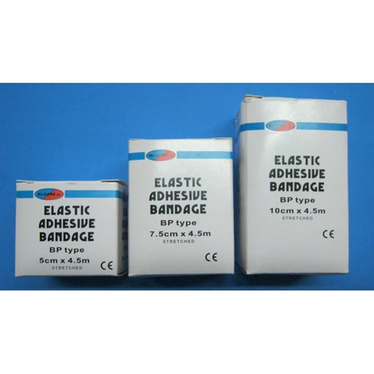 Bandage Adhesive Elastic - 50mmx4.5m HC white EABheavy sports bandage