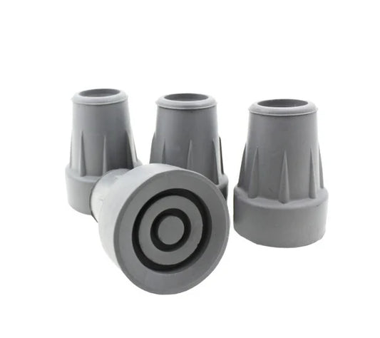 Crutch Elbow - Rubber Tip 19mm GREY