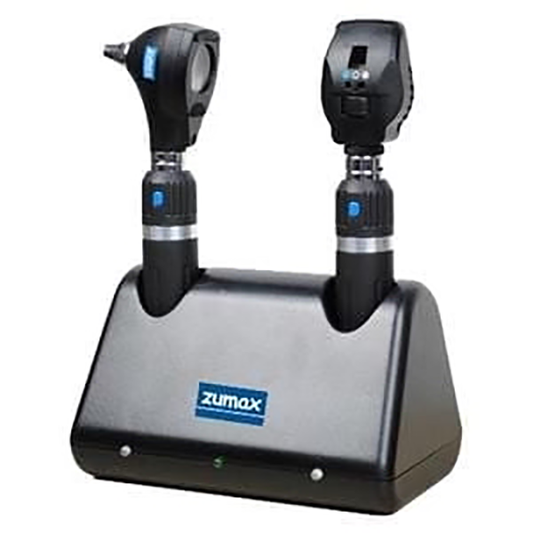 Diagnostic Set DR1800 - Rechargeable desk model ottoscope and opthalmoscope