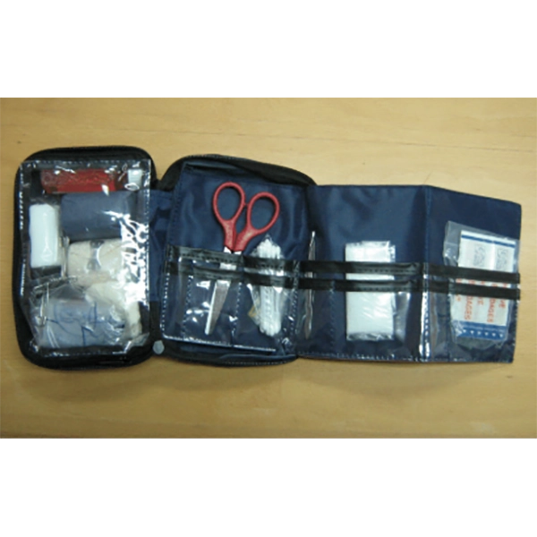 FIRST AID KIT -BASIC- KIT WITH VELCRO STRAPS