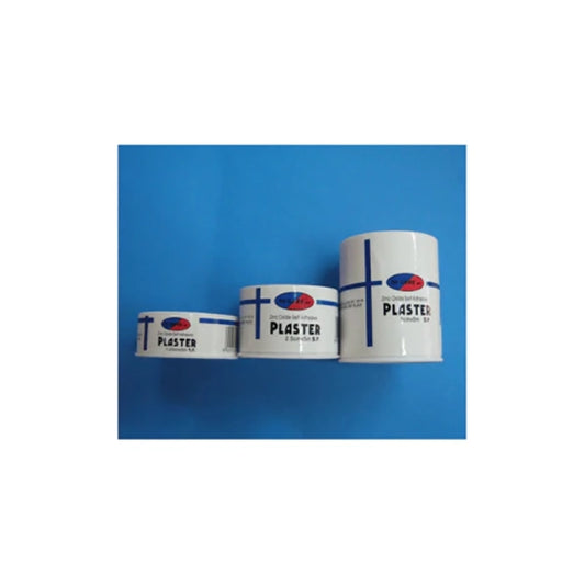 Hi-Care Plaster Roll Zinc Oxide - 25mmx5m 12s