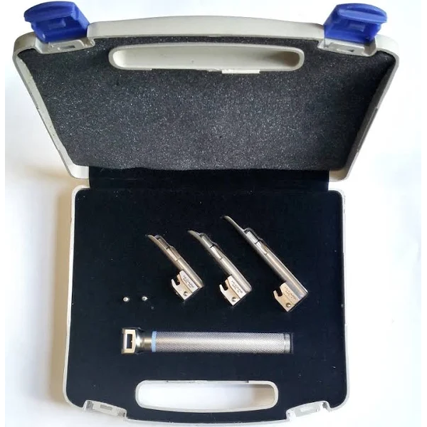 Laryngoscope Set - Paed 3 Blade Miller Conventional