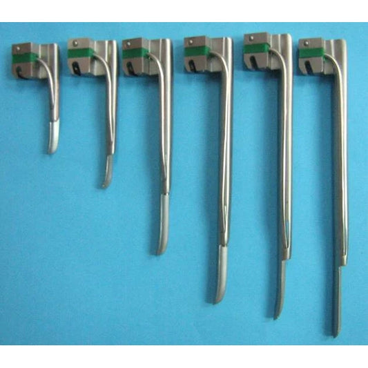 Laryngoscope Fiber Optic Blades- Miller And Mcintosh