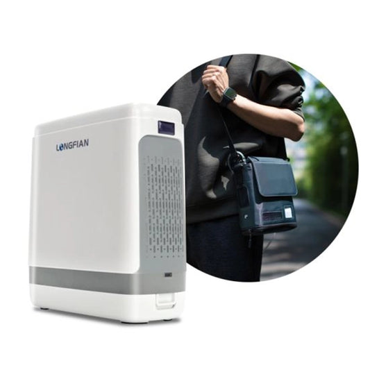 Oxygen Concentrator JAY-1000P -Chrg/Cabl