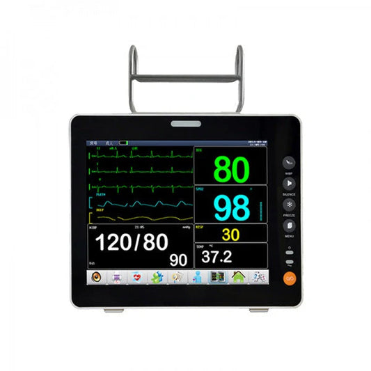 P Monitor JR2000B-2 & Nibp/Spo2/Temp/ECG/RES