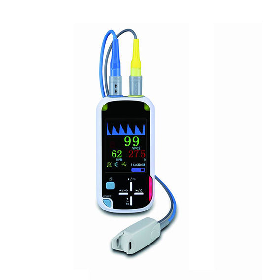 Pulse Oximeter Jerry-II+ Spo2 PR Temp blue tooth