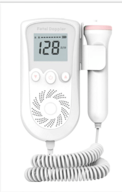 Doppler Foetal AD50D LCD display