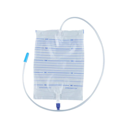 Urine Bag 2000ml & Push Valve 10s