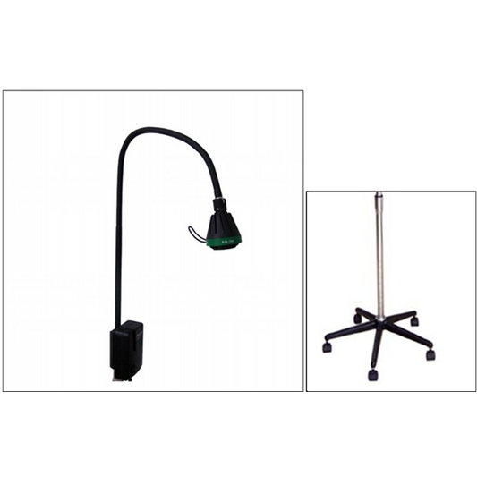 Exam Lamp KD202C & Mobile Stand. Large head cold light